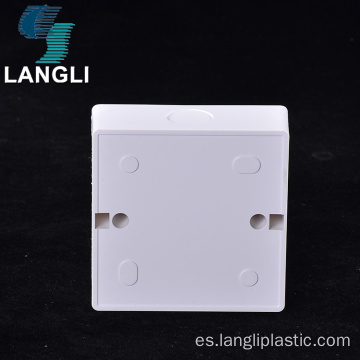 Caja de interruptores de caja tipo 86 de color blanco eléctrico
